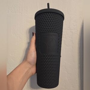 Starbucks Black Matte Tumbler Disney 50th Anniversary Edition